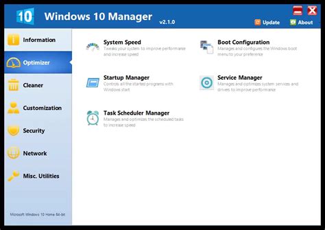 Free get of Portable Yamicsoft Windows 10 Manager 3. 4